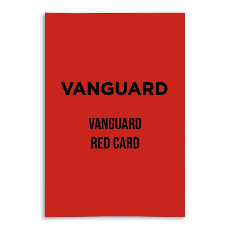 Vanguard Red Card
