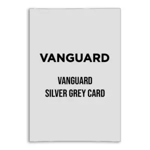 vanguard silver grey card