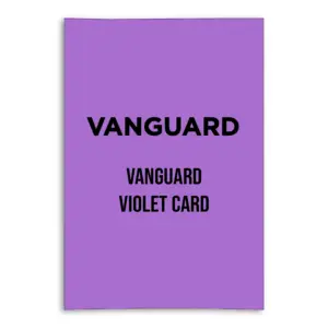 Vanguard Violet Card