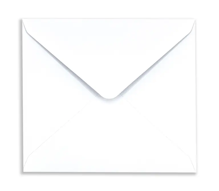 145 x 155mm White Envelopes (100gsm)