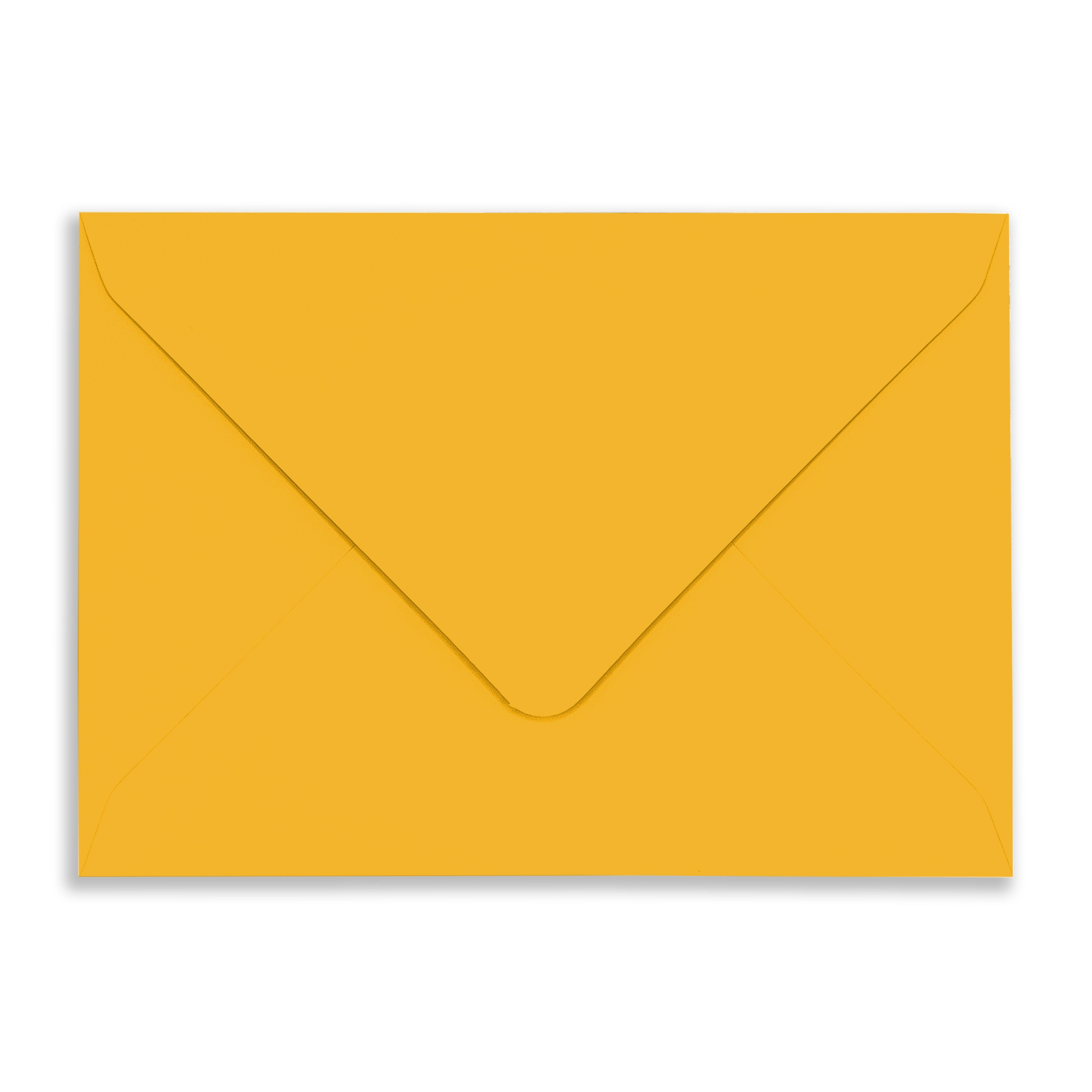 65 x 94mm Dark Yellow Envelopes (120gsm) 1 GC65DY-Dark-yellow-65x94mm