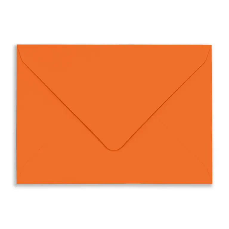 65 x 94mm Orange Envelopes (120gsm)