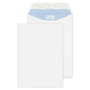 C5 Ultra White Premium Office Peel & Seal Blue Wash Pocket Envelopes (120gsm) 5 34115 1 2 1