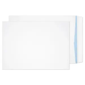 C3 White Peel & Seal Blue Hatch Pocket Envelopes (120gsm) 1 8086 1 2 2