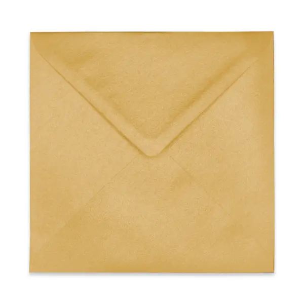 Rustic Gold Sq Envelopes Back