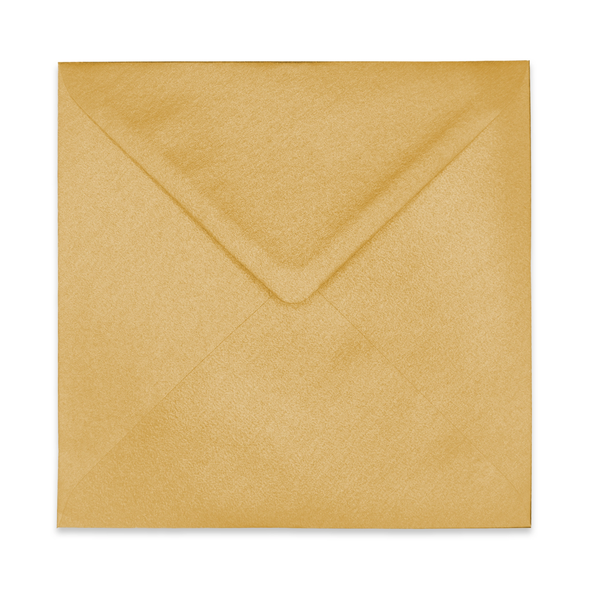 130mm Square Rustic Gold Recycled Kraft Pearlescent Envelopes (120gsm) 1 Rustic Gold Sq Envelopes Back