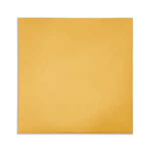 130mm Square Pearlescent Sunshine Gold Envelopes (100gsm) - View 3