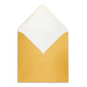 Envelopes | Cello Bags | Card | Paper - The Envelope People 46 SQ SunshineGold Envelope Open