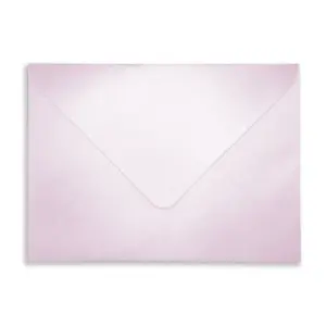 133mm x 184mm Pearlescent Lilac Envelopes (100gsm) 1 Lilac back