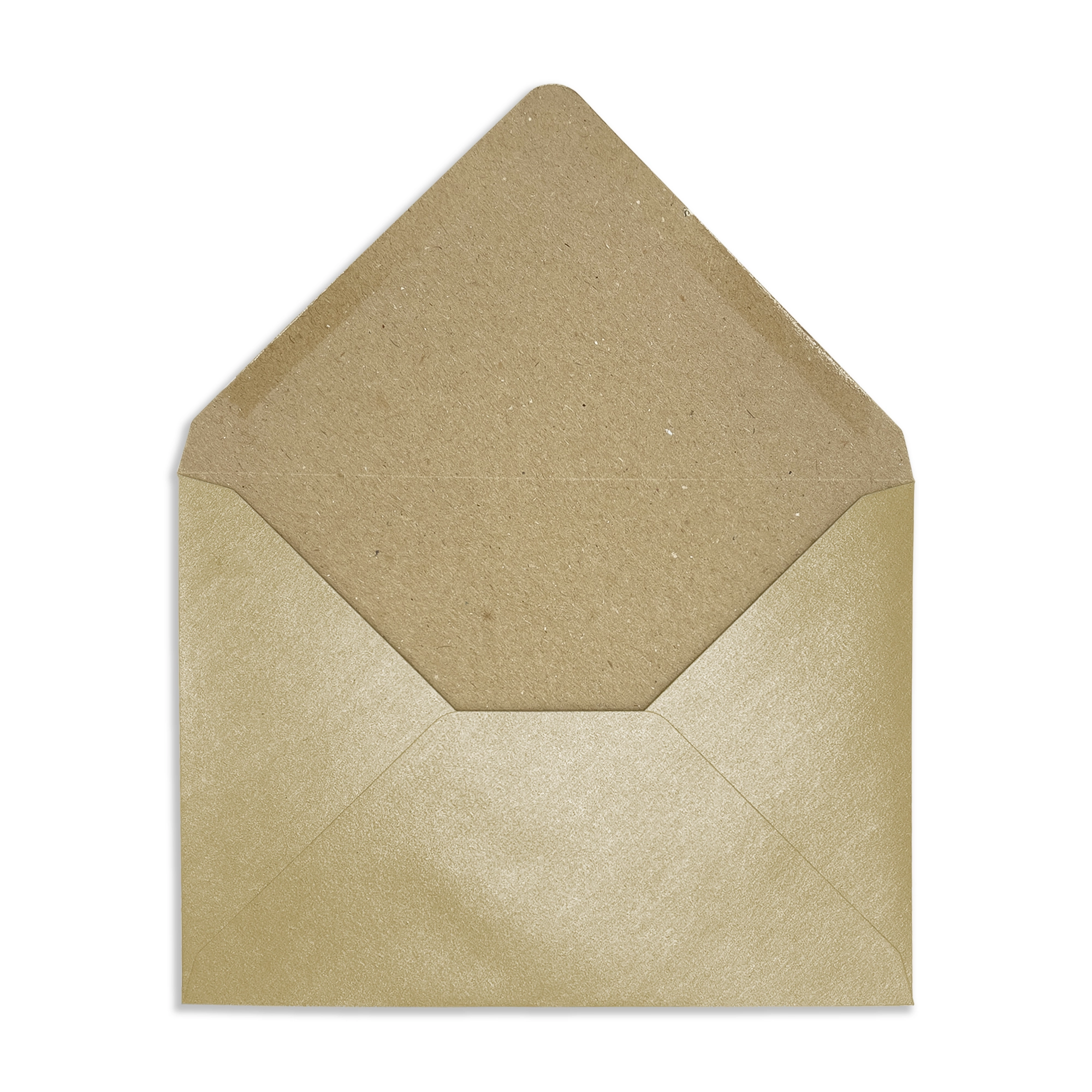 C6 Rustic Soft Gold Recycled Kraft Pearlescent Envelopes (120gsm)