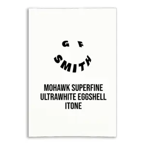 Mohawk Superfine iTone - Ultrawhite Eggshell 1 mohawk superfine itone ultrawhite eggshell