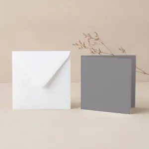 125mm Square Vanguard Dark Grey Card Blanks & 130mm SQ White Envelopes Pack 5 studio pack 150mm square vanguard dark grey card blanks 155mm square white envelopes pack 1791809679