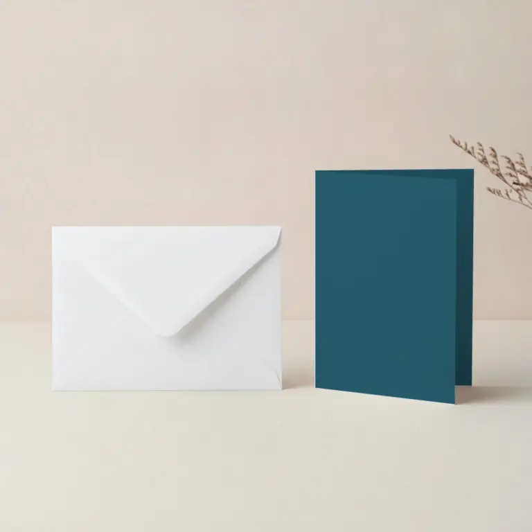 A6 Amazon Lessebo Card - 300gsm Card Blanks & C6 White Envelopes Pack