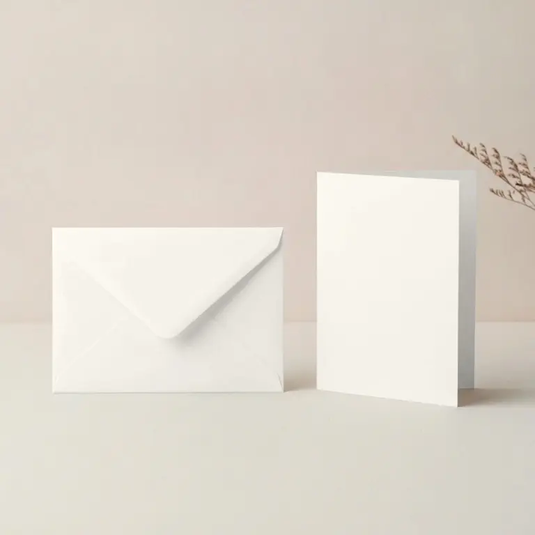 A6 GF Smith Callisto Pearl Card Blanks & C6 Callisto Pearl Envelopes Pack