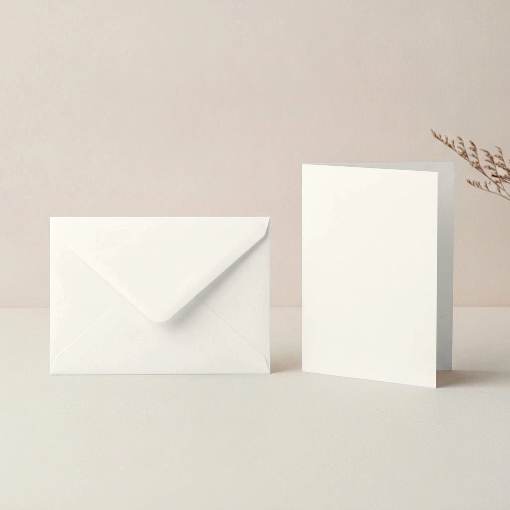 A6 GF Smith Callisto Pearl Card Blanks & C6 Callisto Pearl Envelopes Pack