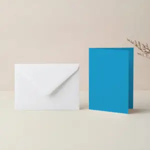 120mm x 170mm Vanguard Deep Blue Card Blanks & 125mm x 175mm White Envelopes Pack 15 studio pack a6 vanguard deep blue card blanks c6 white envelopes pack 1791809526