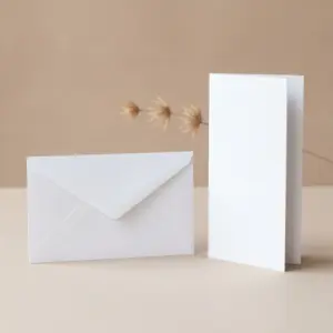 DL Paperline PrePrint White Card Blanks & DL (110mm x 220mm) White Envelopes Pack 4 studio pack dl paperline preprint white card blanks dl 110mm x 220mm white envelopes pack 1791801545